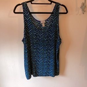 Chicos Travelers Tank size 3